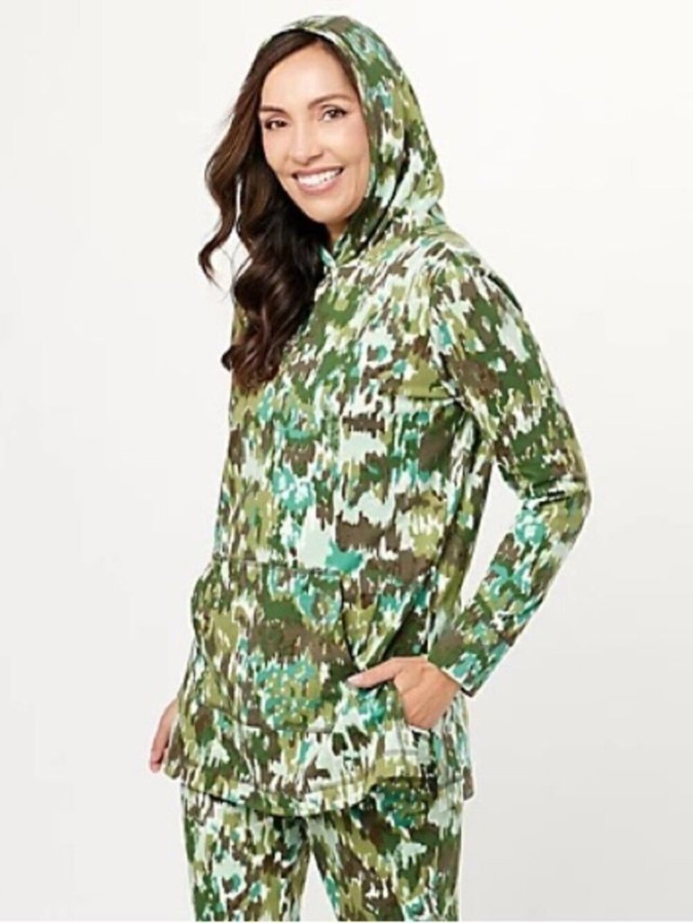 Isaac Mizrahi Live! SOHO Printed Sweatshirt
